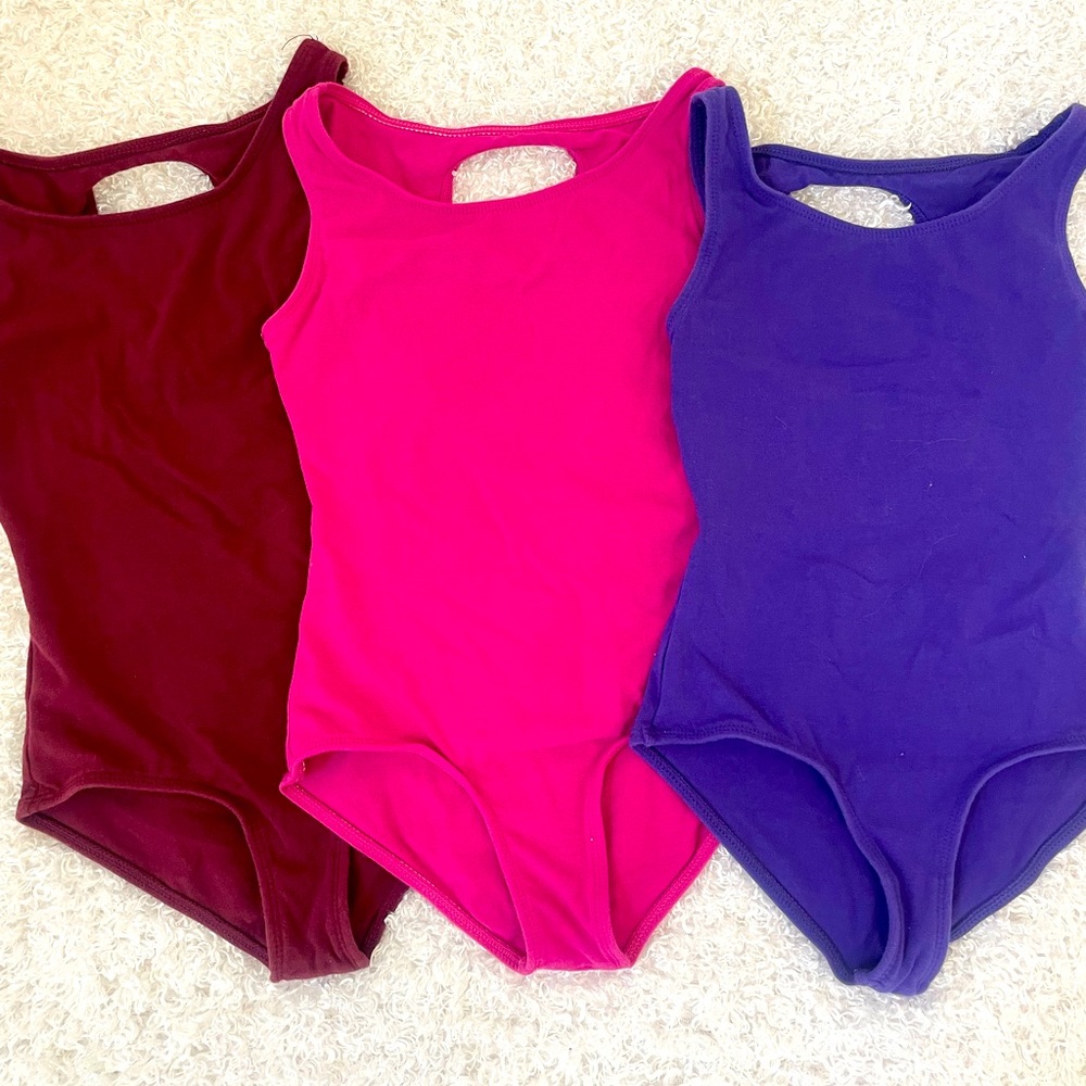3 Pack of Dance Leos - Child Medium